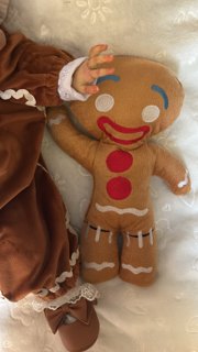 Bebê biscoito gengibre natal