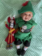 Bebê Peter Pan da linha Colecionáveis de Herança — foto 1