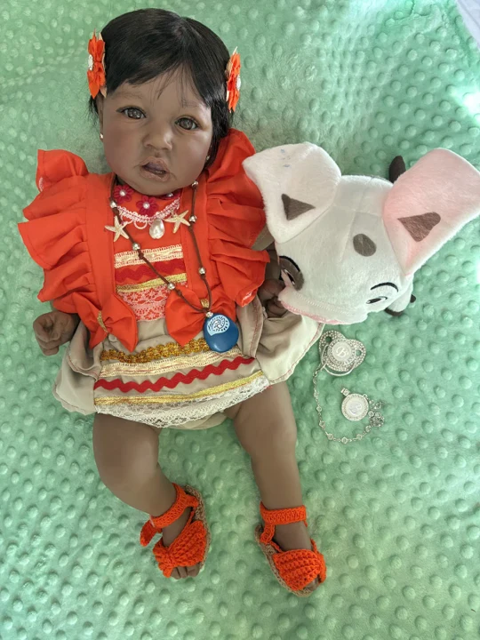 Bebê Moana da linha Colecionáveis de Herança — foto 1