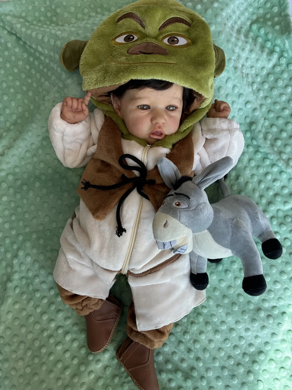 Bebê Shrek da linha Colecionáveis de Herança — foto 1